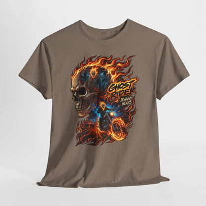 Ghost Rider Flame Skull T-Shirt
