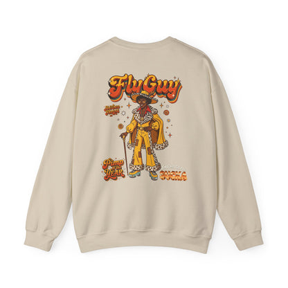 Fly Guy "Pimp Of The Year" Vintage Streetwear Crewneck Sweatshirt