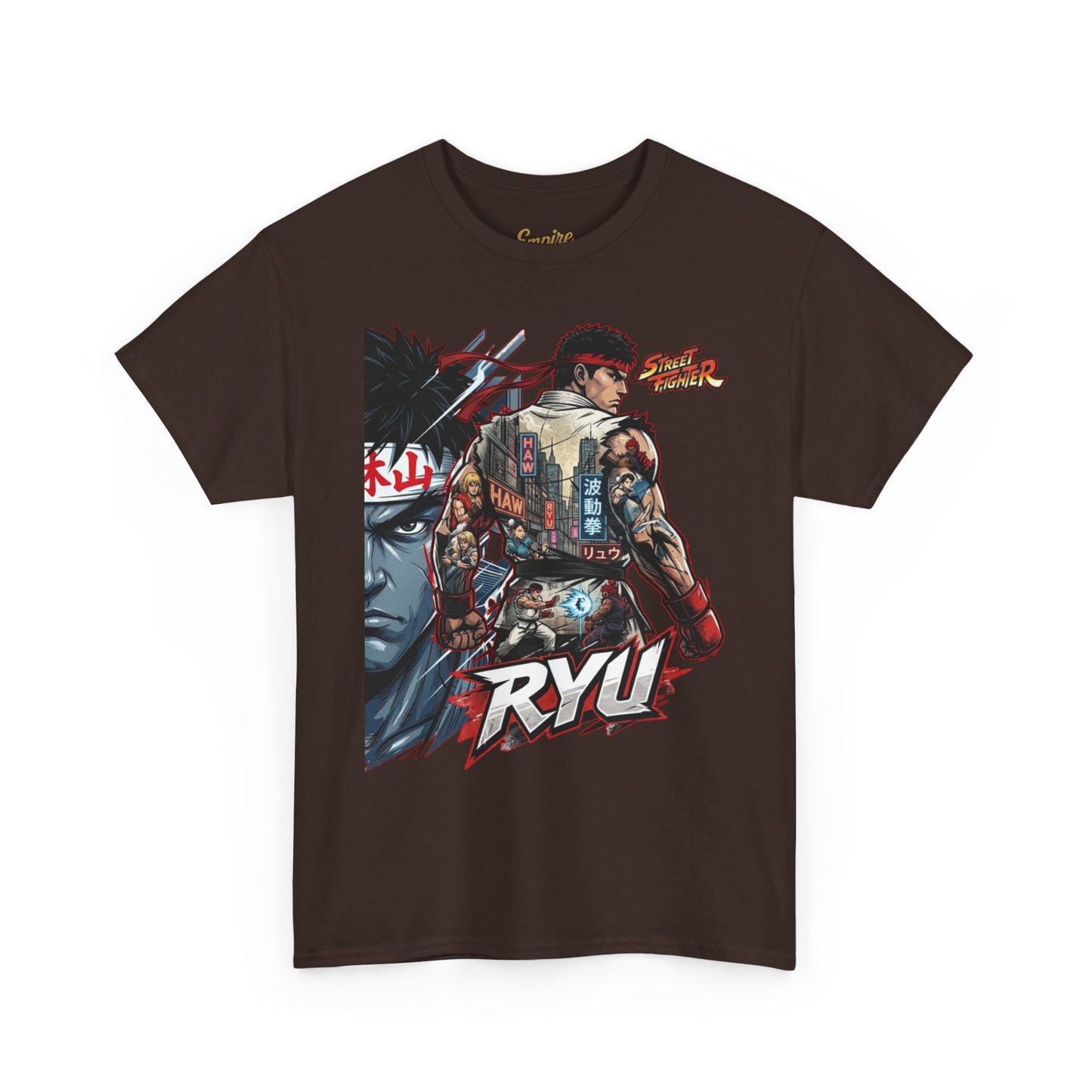 Ryu Street Fighter Graphic Tee — Vintage Fighter Art T-Shirt