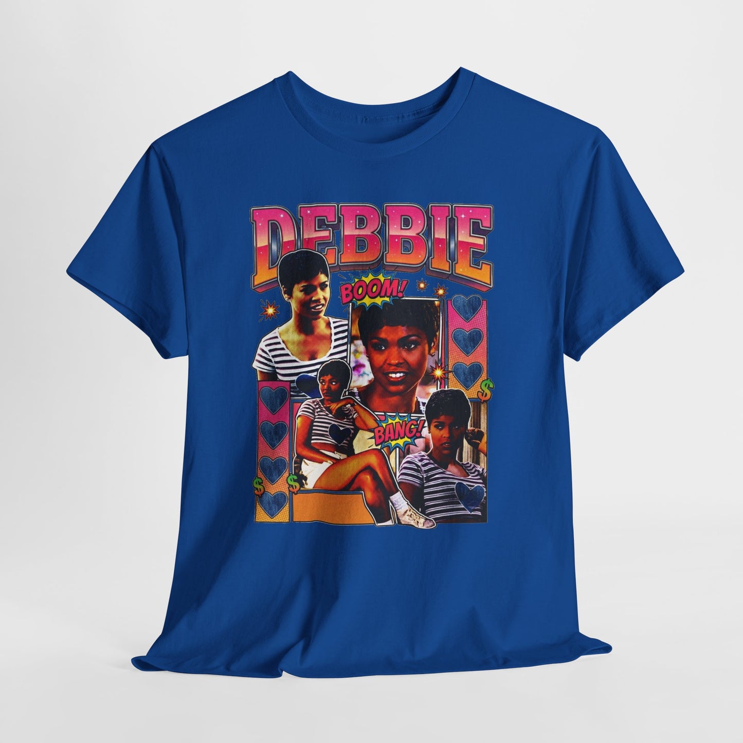 Debbie Retro Collage Tee — 90s Vintage Photo Graphic T-Shirt