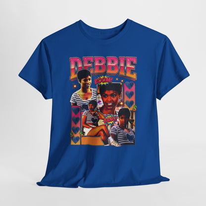 Debbie Retro Collage Tee — 90s Vintage Photo Graphic T-Shirt