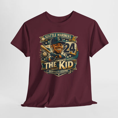 Griffey Jr. "The Kid" - Vintage Baseball Graphic T-Shirt