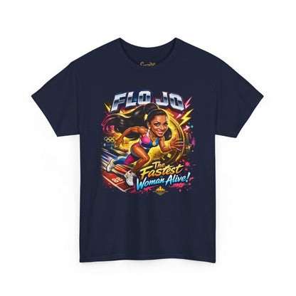 Sprint Legend T-Shirt — "The Fastest Woman Alive" Track & Field Tribute