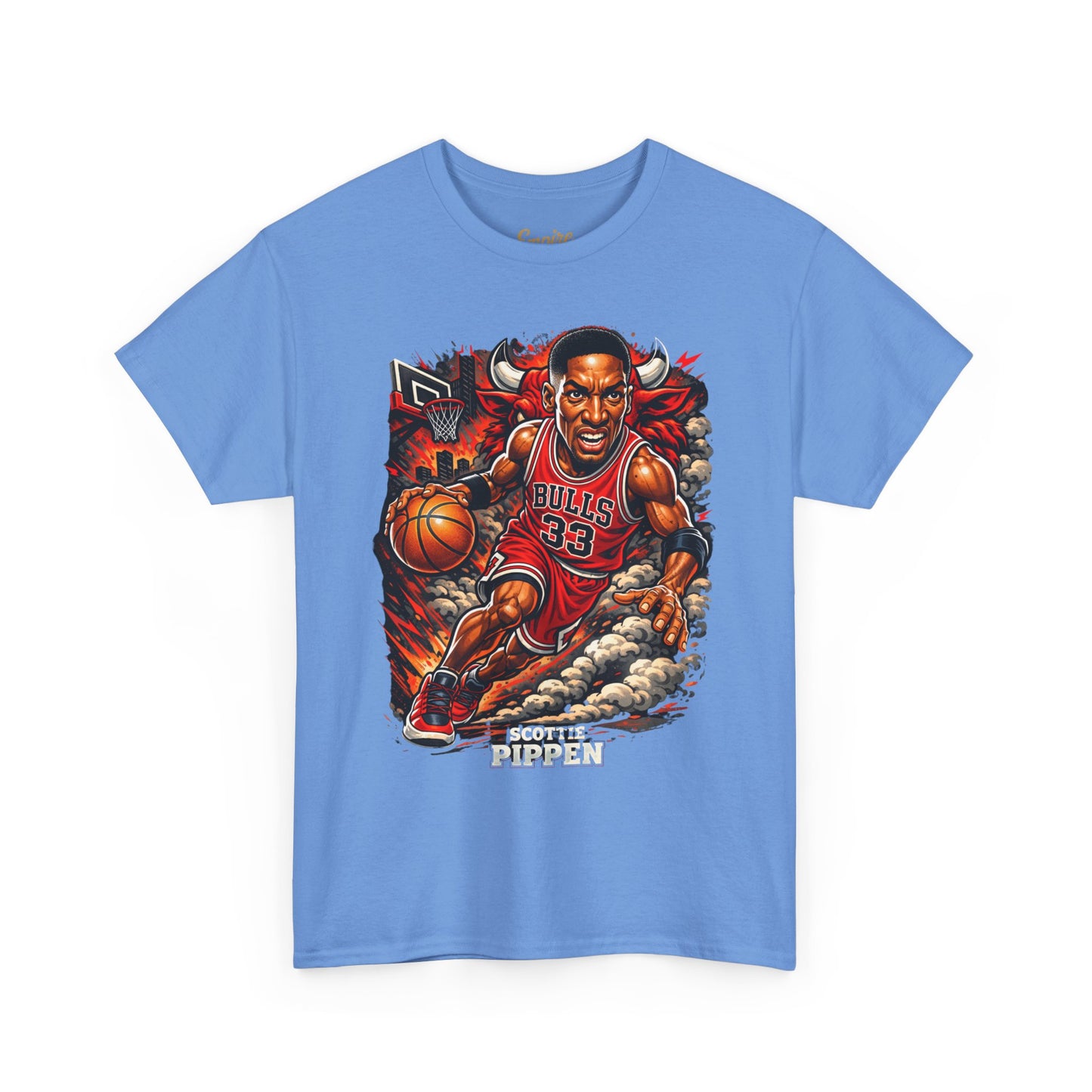 Pippen #33 Basketball Tee — Retro Chicago Bulls Scott Pippen Jersey Shirt
