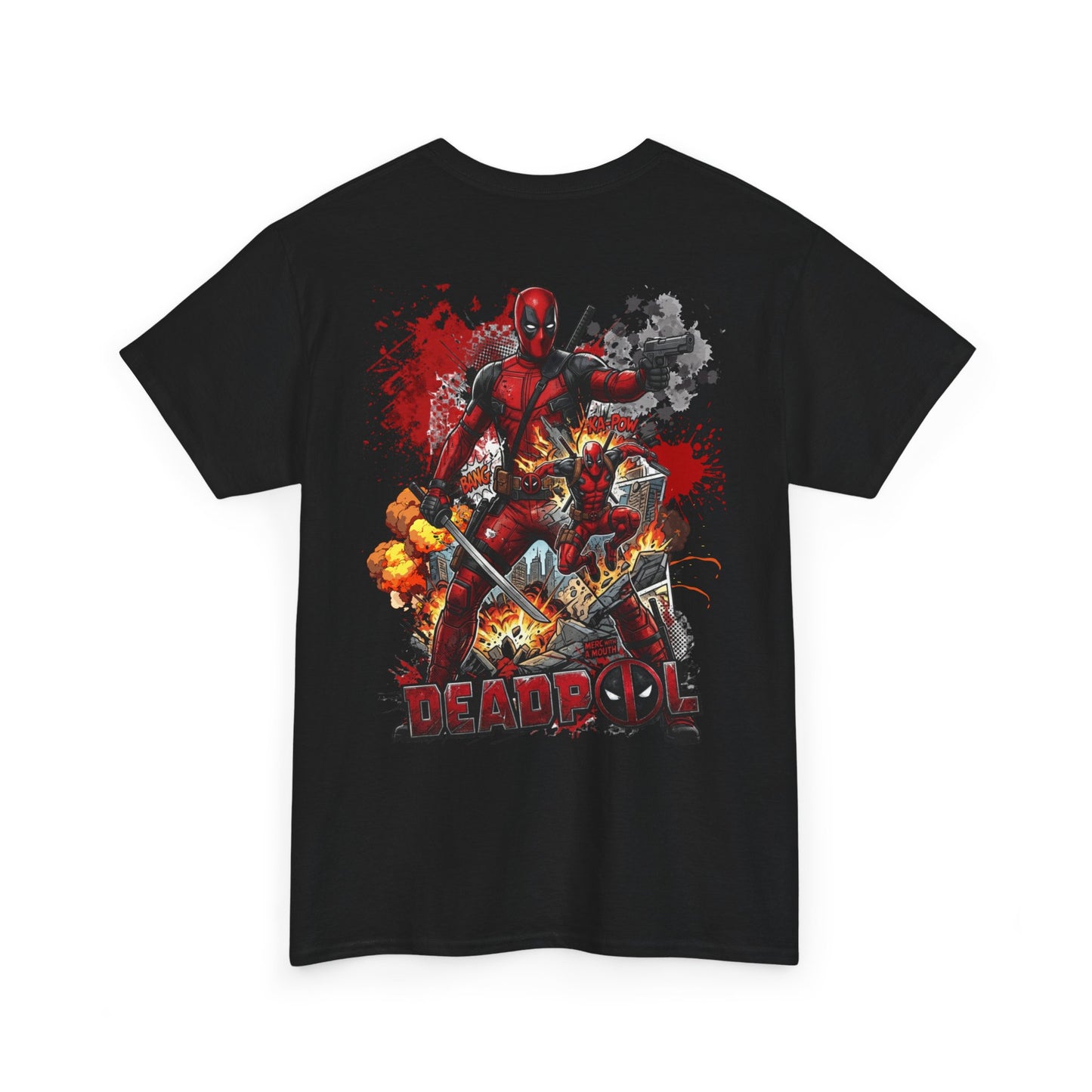 Deadpool Graphic Tee — Explosive Comic Superhero Shirt
