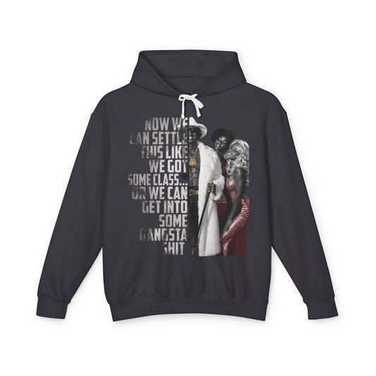 We Can Settle This Like We Got Some Class - The Mack Gangsta Shit Graphic Hoodie
