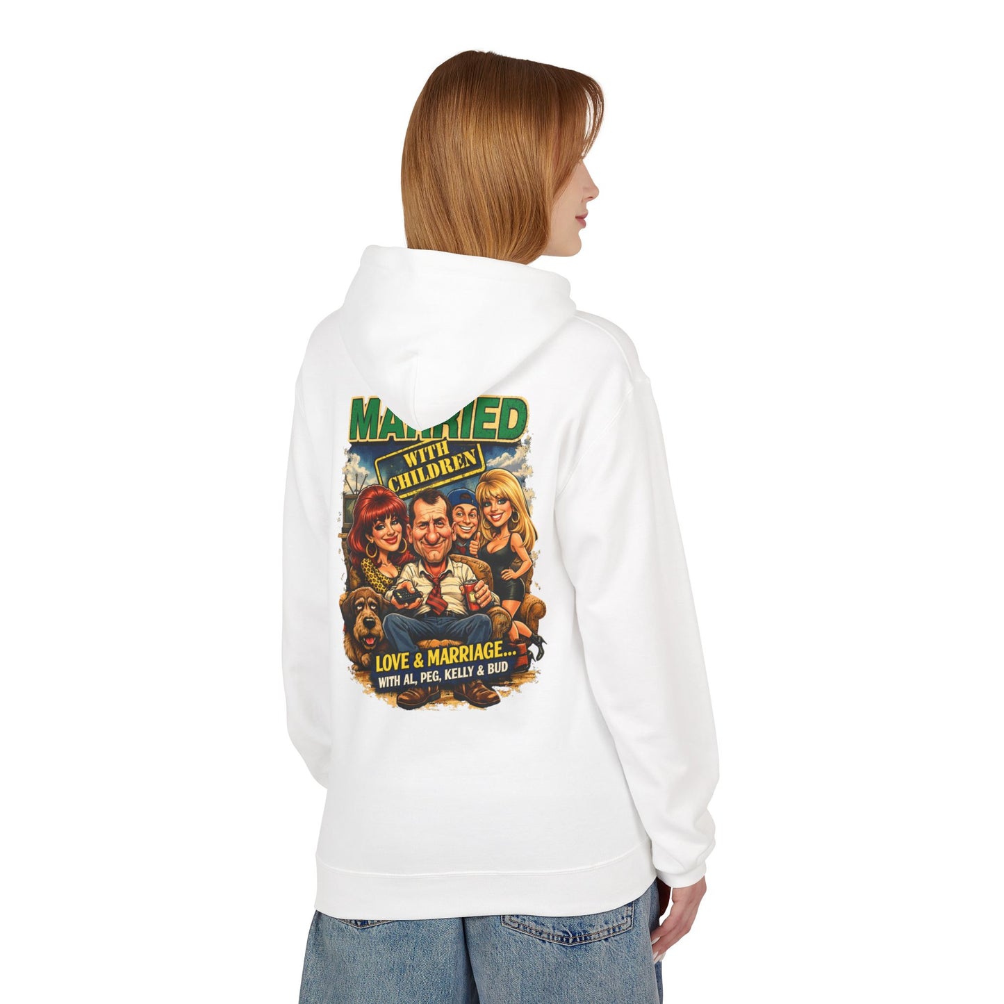 Married with Children Midweight Softstyle Fleece Hoodie