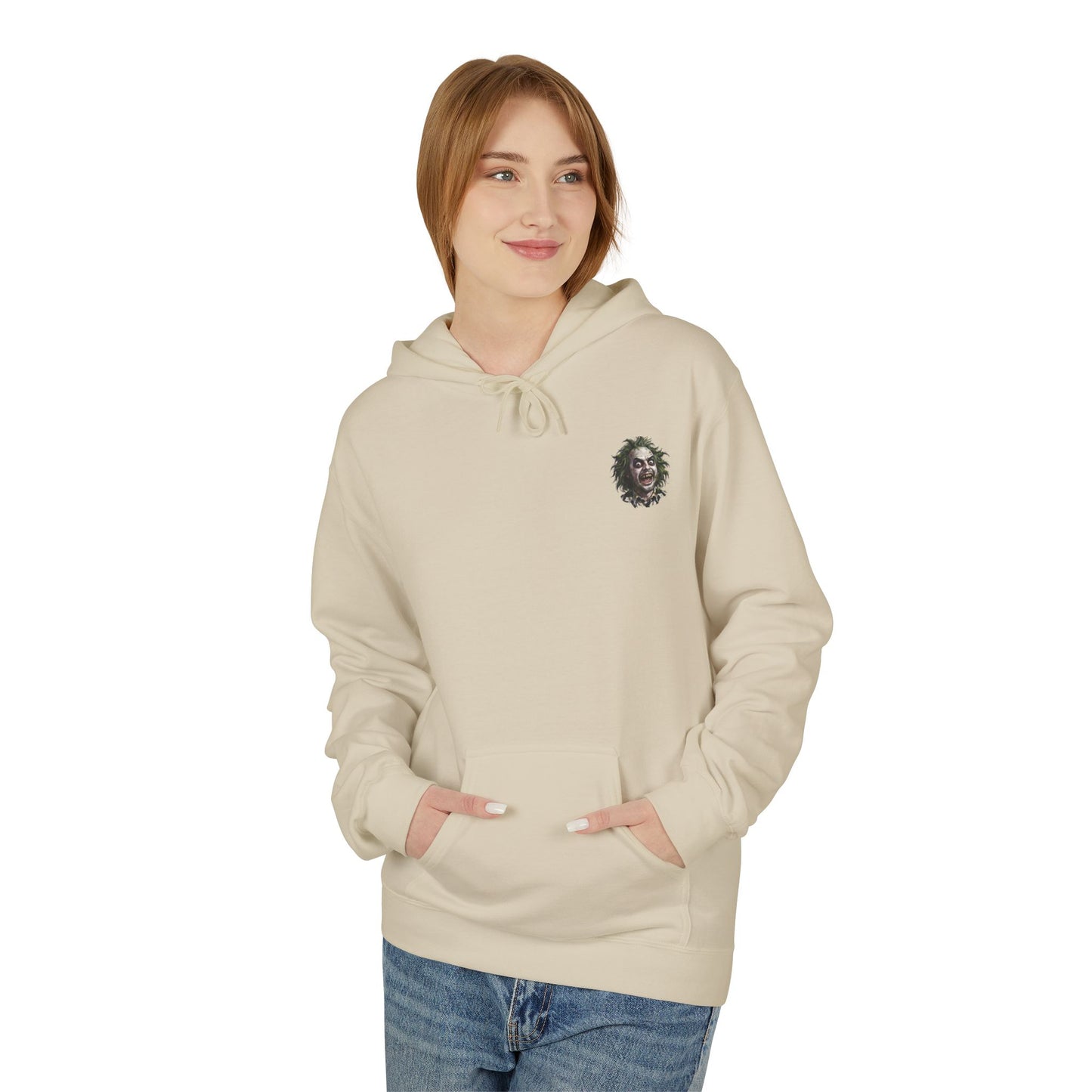 Beetlejuice "It's Showtime" Unisex Midweight Softstyle Fleece Hoodie