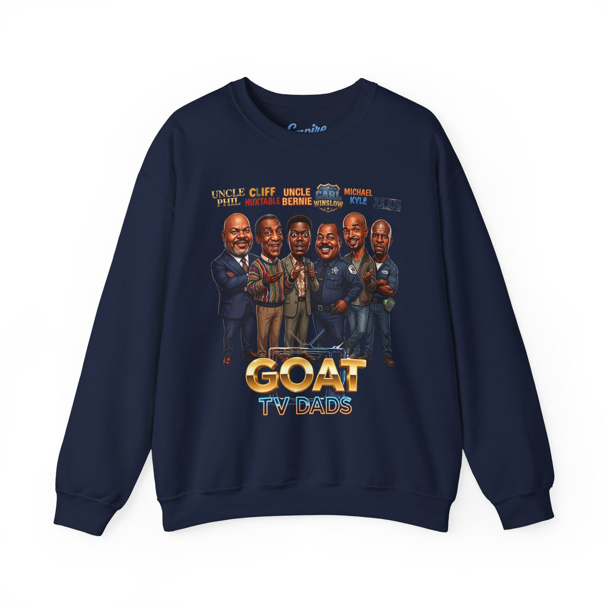GOAT TV Dads Legends Crewneck Sweatshirt