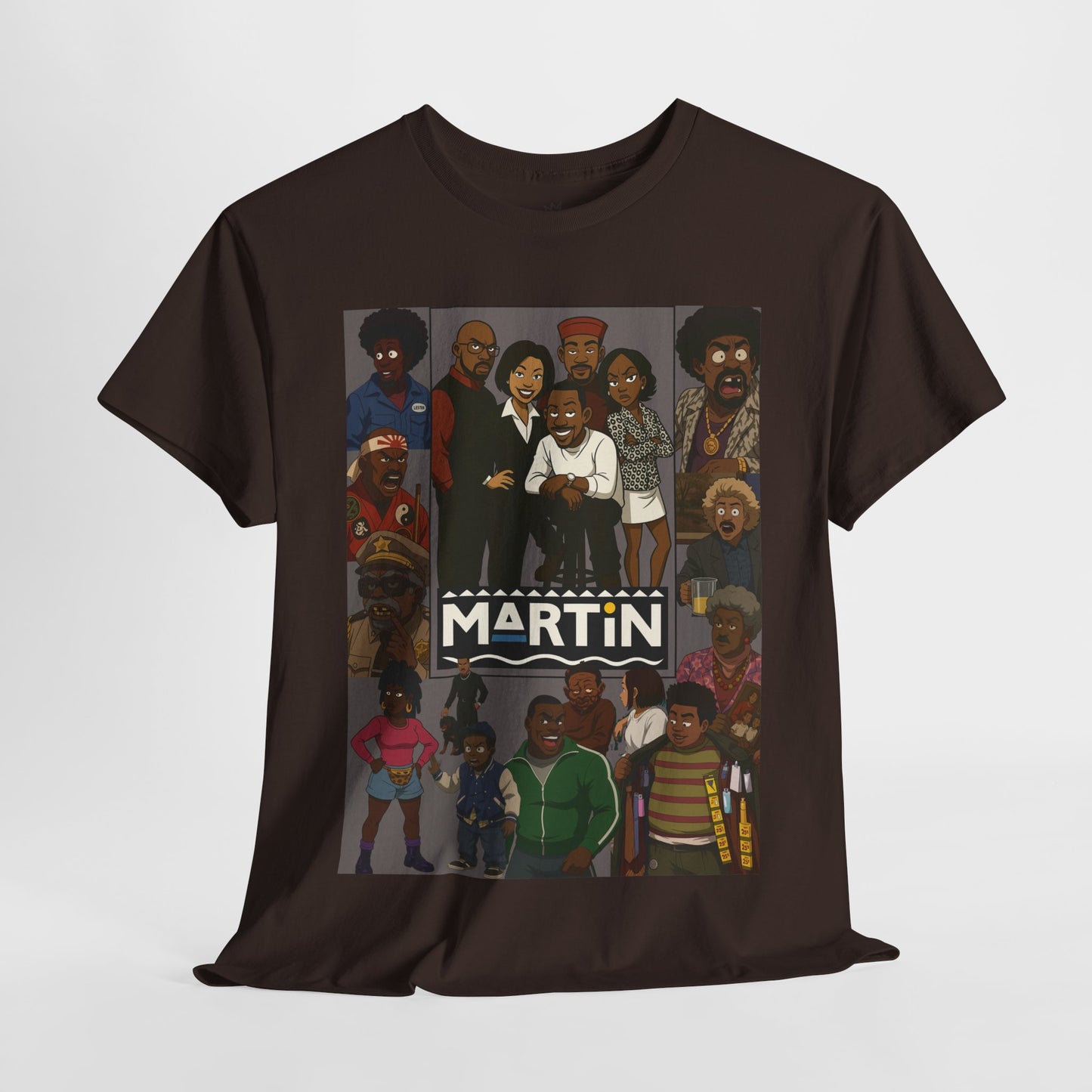 Vintage Martin T-Shirt - Unisex Heavy Cotton Tee for Nostalgic Fans