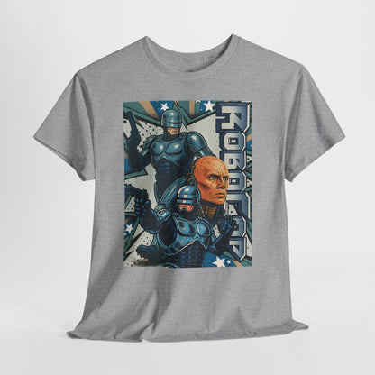 Retro 'Robocop' Tribute - Unisex Heavy Cotton Tee