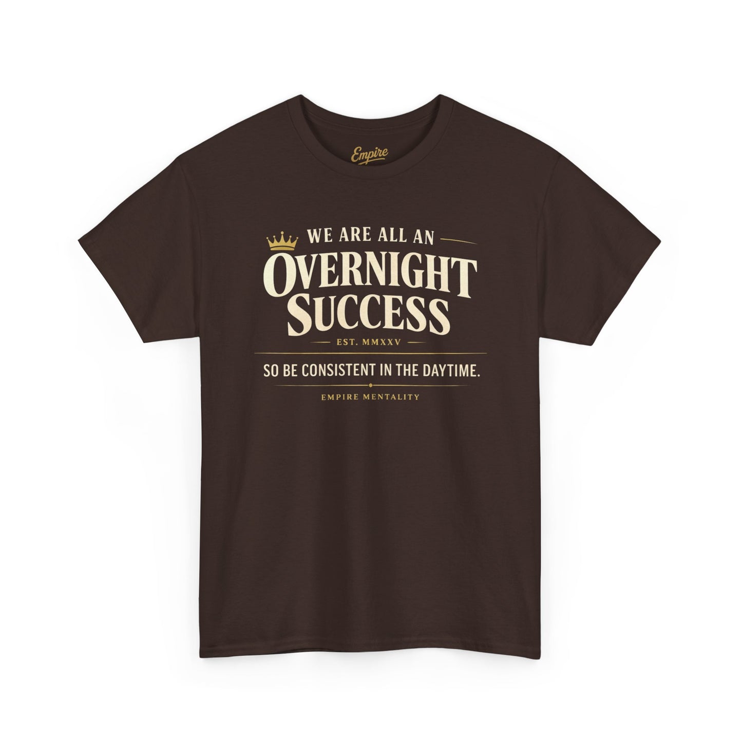 Christian Graphic Tee — “Overnight Success” Inspirational Faith T-Shirt