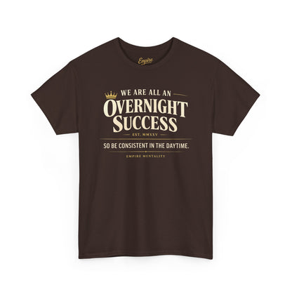 Christian Graphic Tee — “Overnight Success” Inspirational Faith T-Shirt