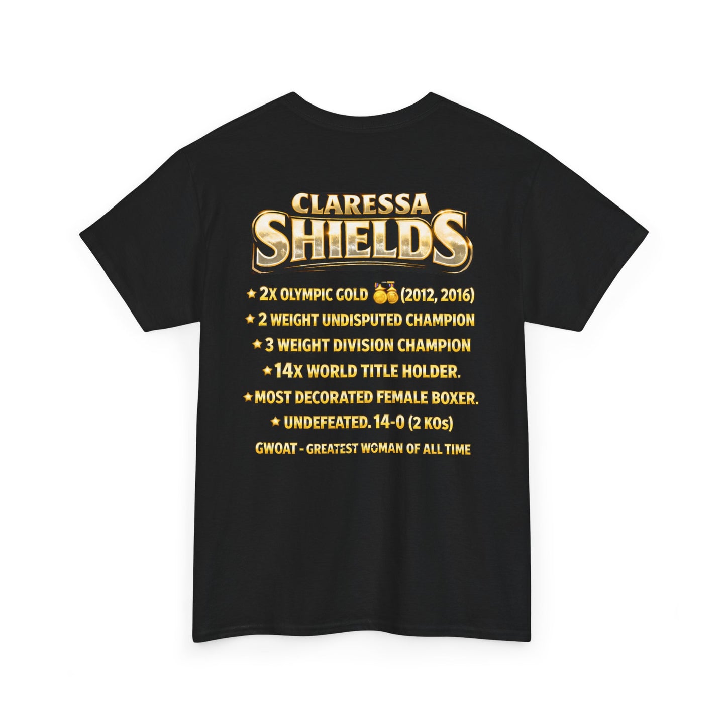 GWOAT: Claressa Shields Championship Tribute Tee