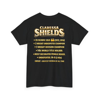 GWOAT: Claressa Shields Championship Tribute Tee