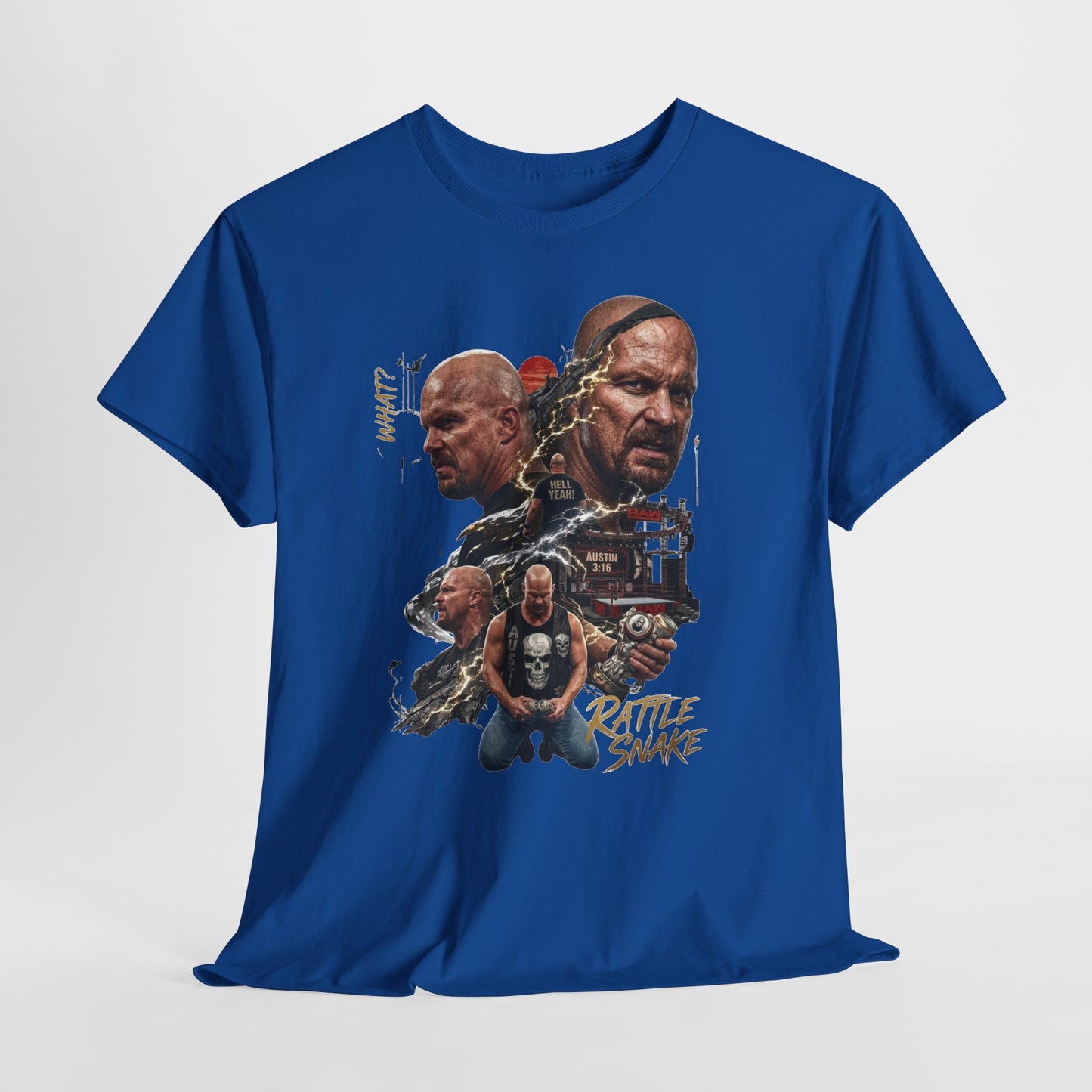Vintage Stone Cold Austin 3:16 Collage Tee