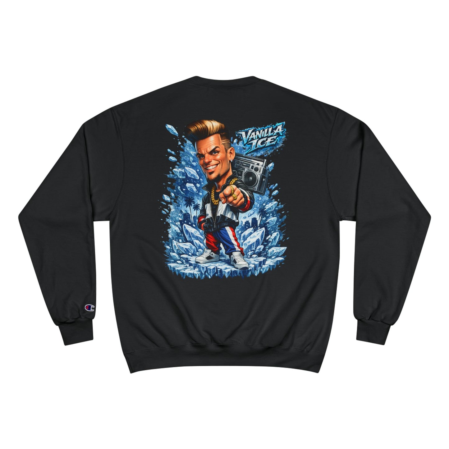 Vanilla Ice Retro Graphic Sweatshirt — Vintage 90s Rap Crewneck