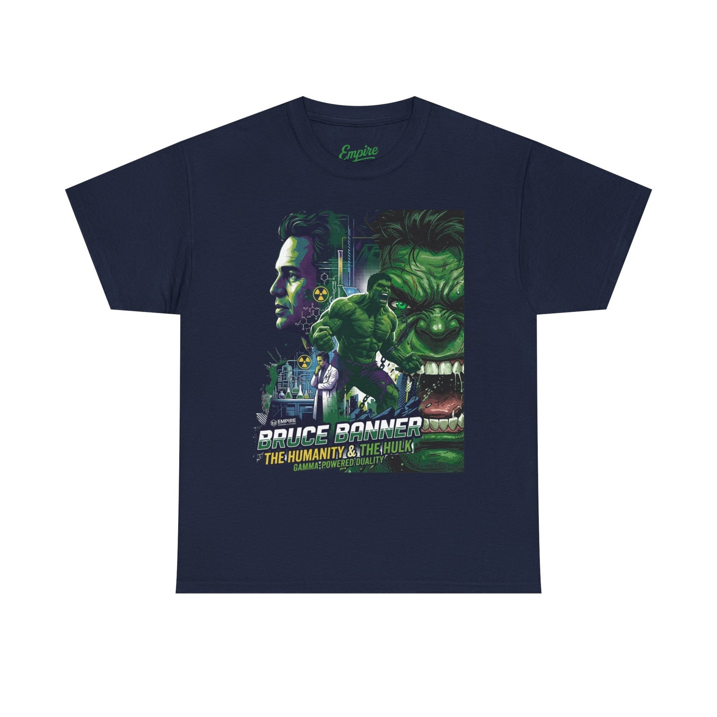 Hulk Comic Movie Poster T-Shirt – 'Bruce Banner' Graphic Tee