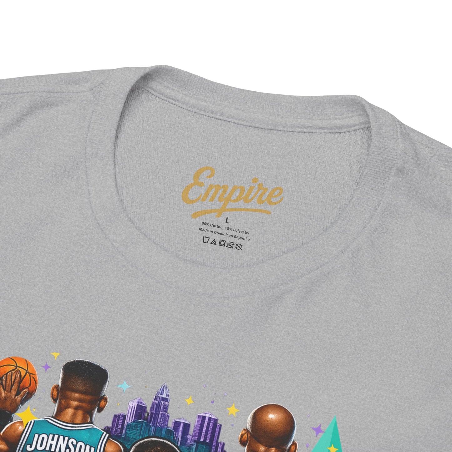 Charlotte Hornets Basketball T-Shirt — Team Player Caricature Tee
