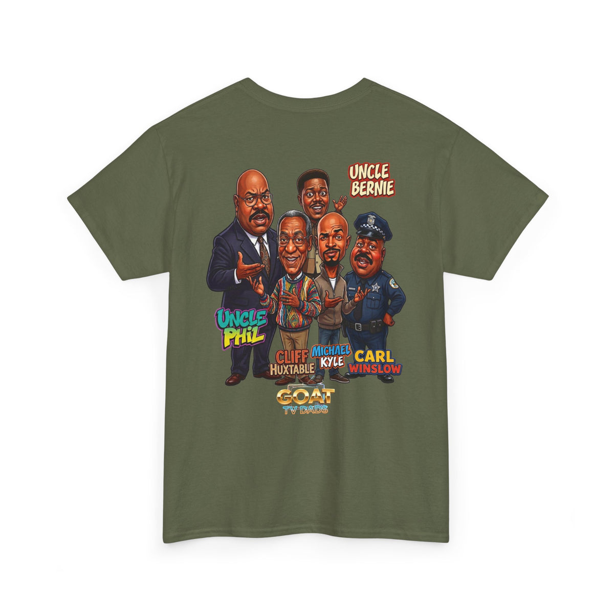 GOAT TV Dads Legends Graphic Tee