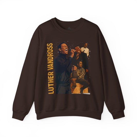 Classic Soul Singer Sweatshirt, Vintage Music Apparel, 90s Style Crewneck, Unisex Music Lovers Gift, Retro Concert Sweatshirt