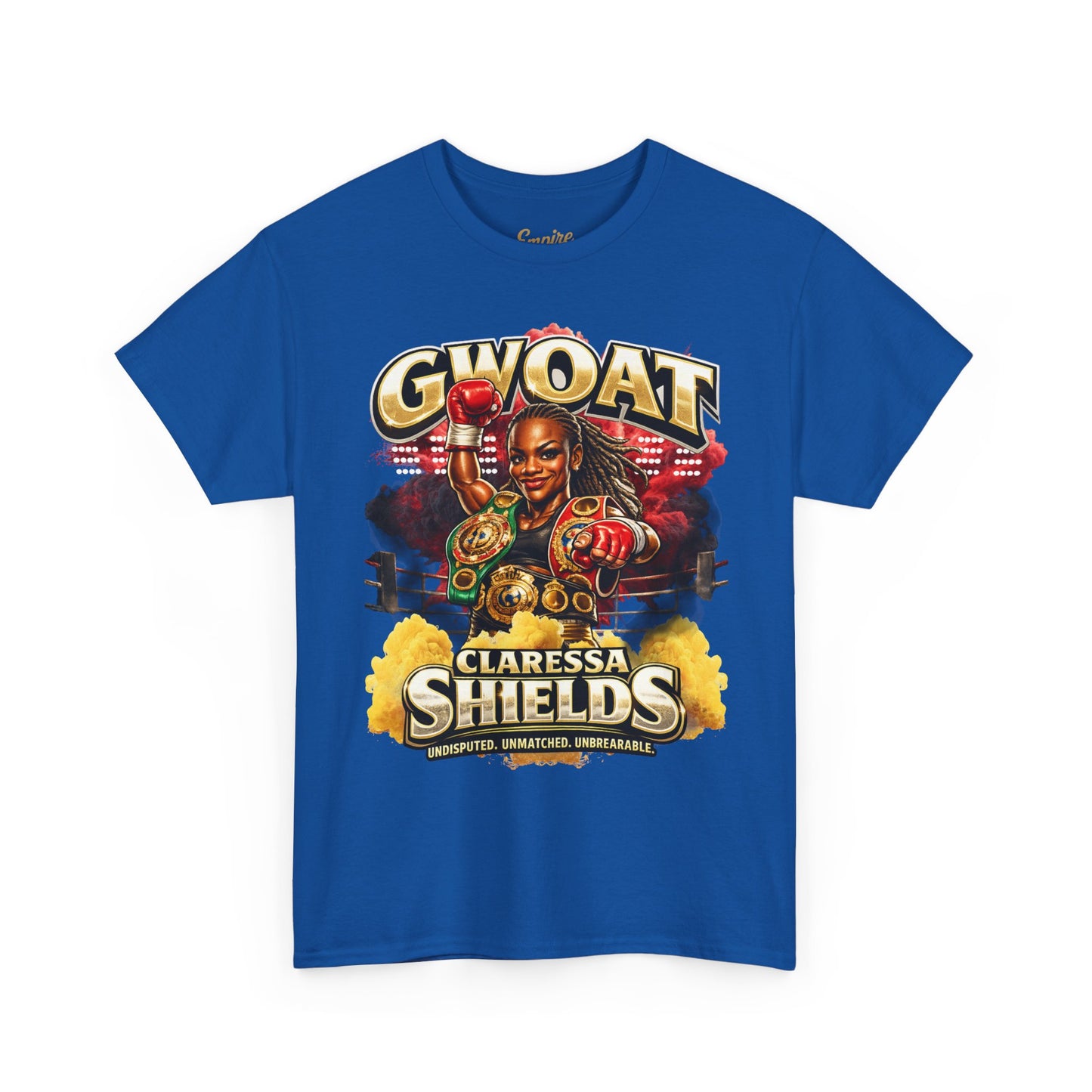 GWOAT: Claressa Shields Championship Tribute Tee