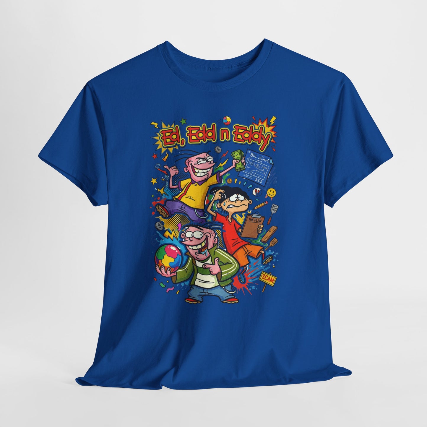 Ed, Edd & Eddy - Funny Cartoon Graphic T-shirt