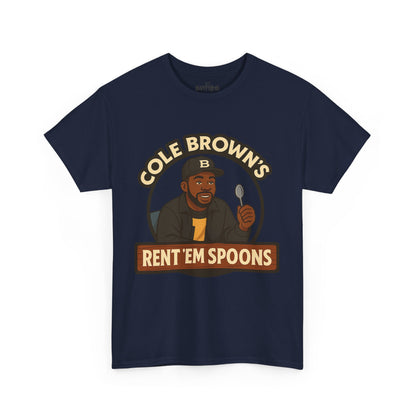 Rent 'Em Spoons Tee, Fun Graphic T-Shirt