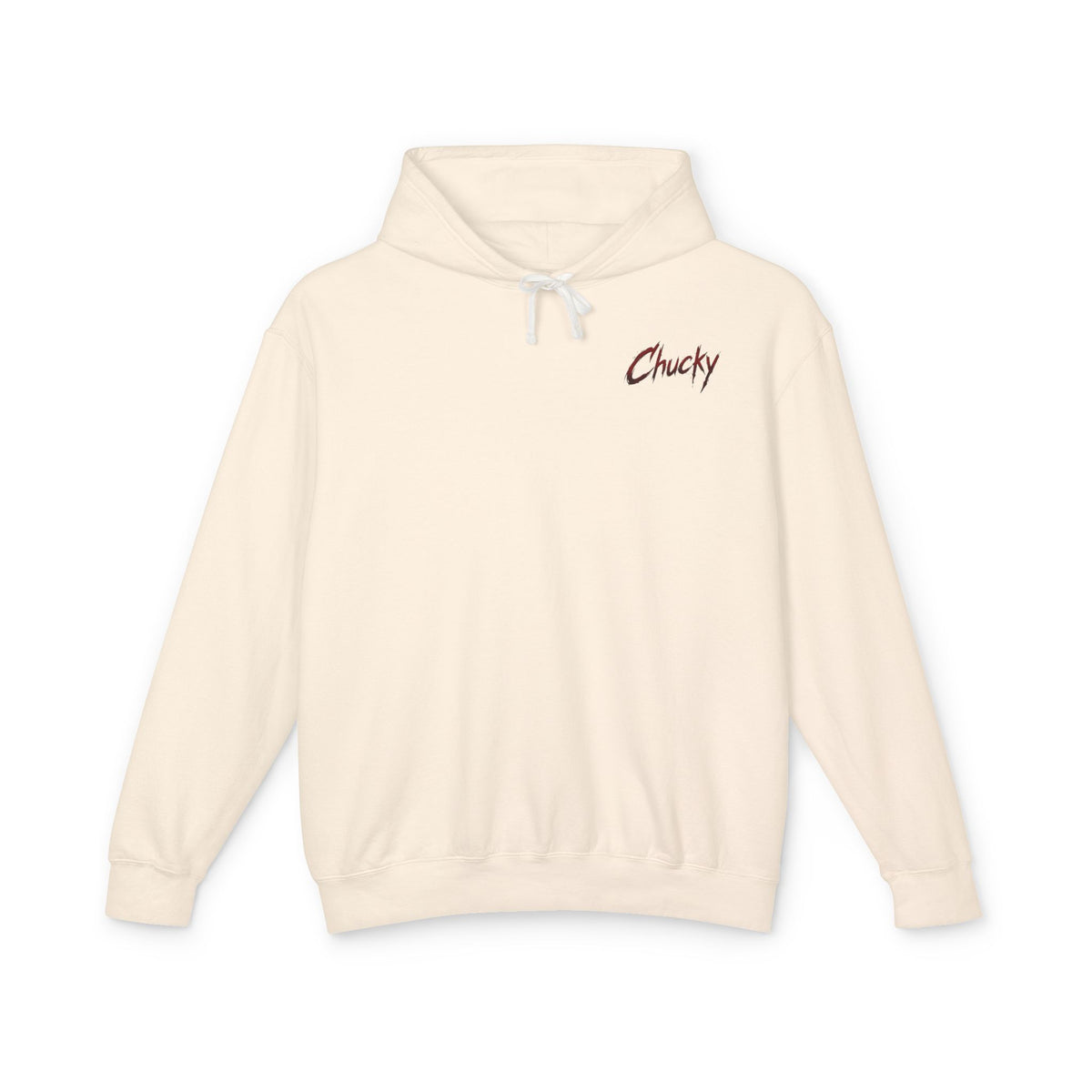 Chucky Hoodie - "Hi, I'm Chucky. Wanna Play?" Horror Movie Pullover