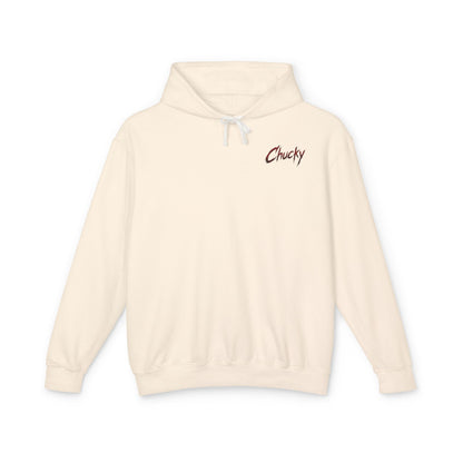 Chucky Hoodie - "Hi, I'm Chucky. Wanna Play?" Horror Movie Pullover
