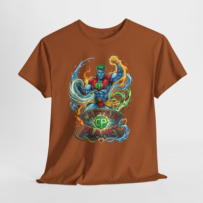 'Captain Planet' Vintage Comic Superhero T-Shirt
