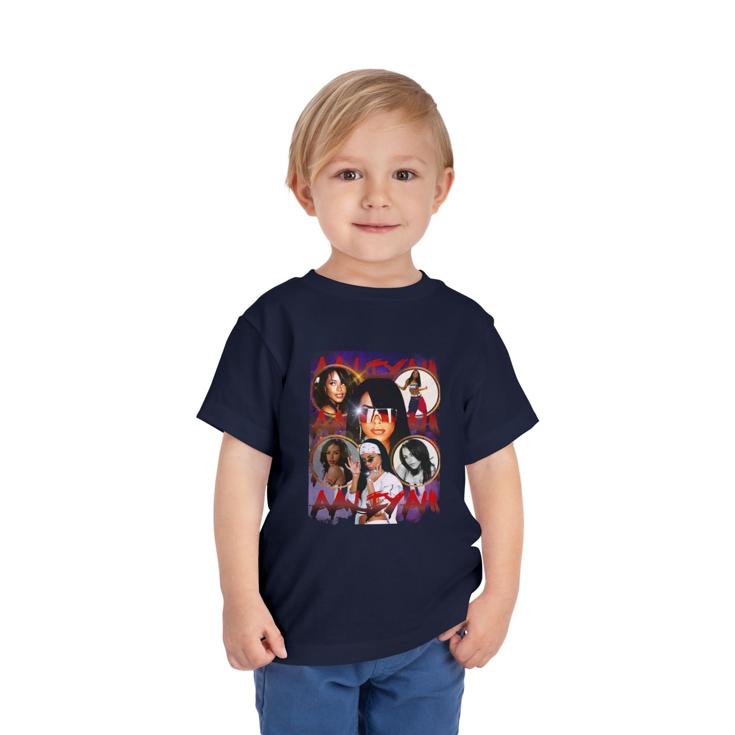 Aaliyah Trendy Toddler Tee | Stylish Kids Shirt | Unique Gift for Birthday or Playtime | Cool Graphic Tee | Fun Toddler Outfit | Kid's Fashion