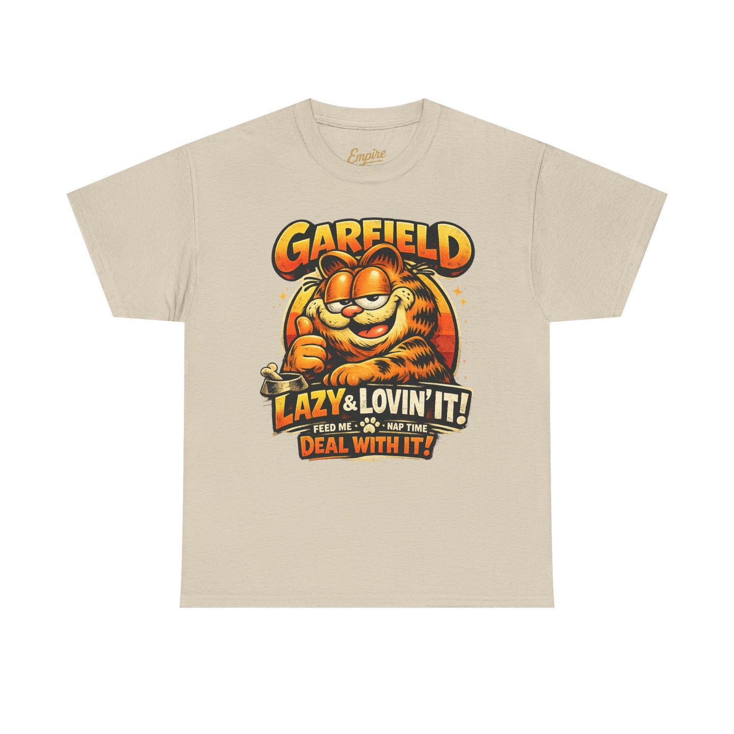 Garfield "Lazy & Lovin' It" Graphic Tee