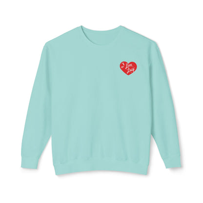 I Love Lucy Vintage Collage Sweatshirt