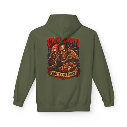 Horror Movie Candyman "Sweets to the Sweet" Retro Poster Midweight Softstyle Fleece Hoodie