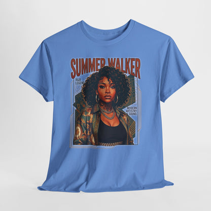 Retro Portrait Graphic Tee — "Summer Walker" Music Inspired Shirt
