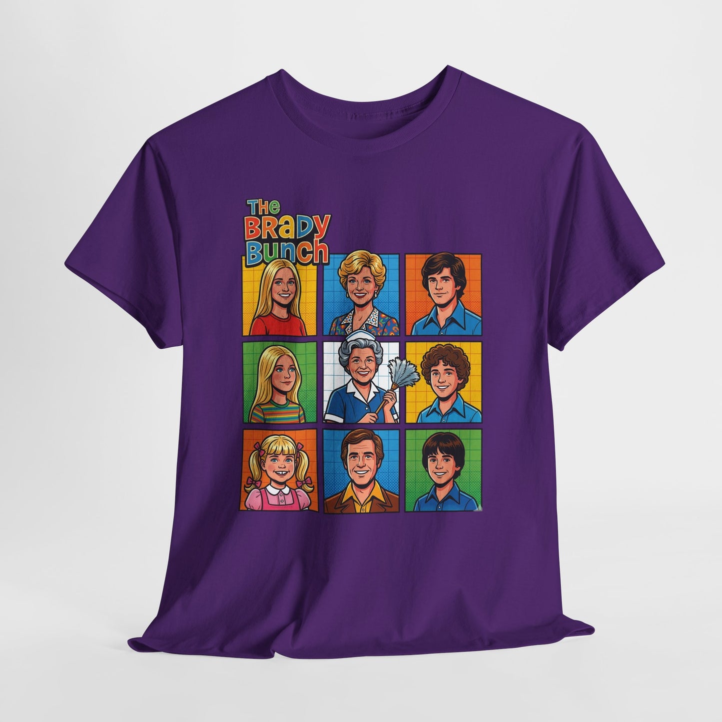 Brady Bunch Retro Grid T-Shirt