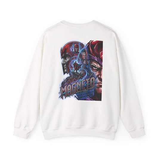 Magneto Graphic Sweatshirt — X‑Men Mutant Comic Crewneck
