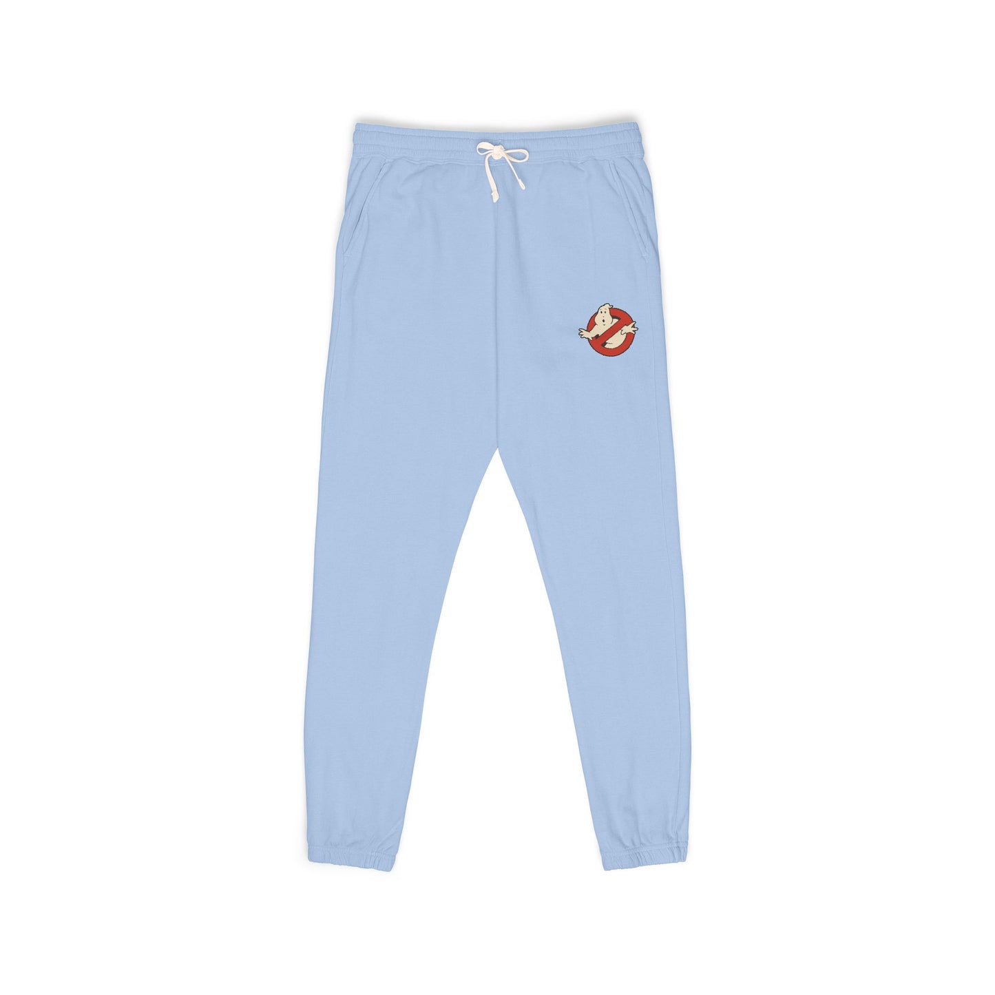 Ghostbusters Logo Sweatpants — Fleece Joggers with Ghost Emblem