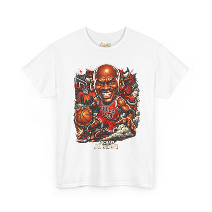Basketball Legend T‑Shirt — 'Michael' Retro Cartoon Bulls Tee