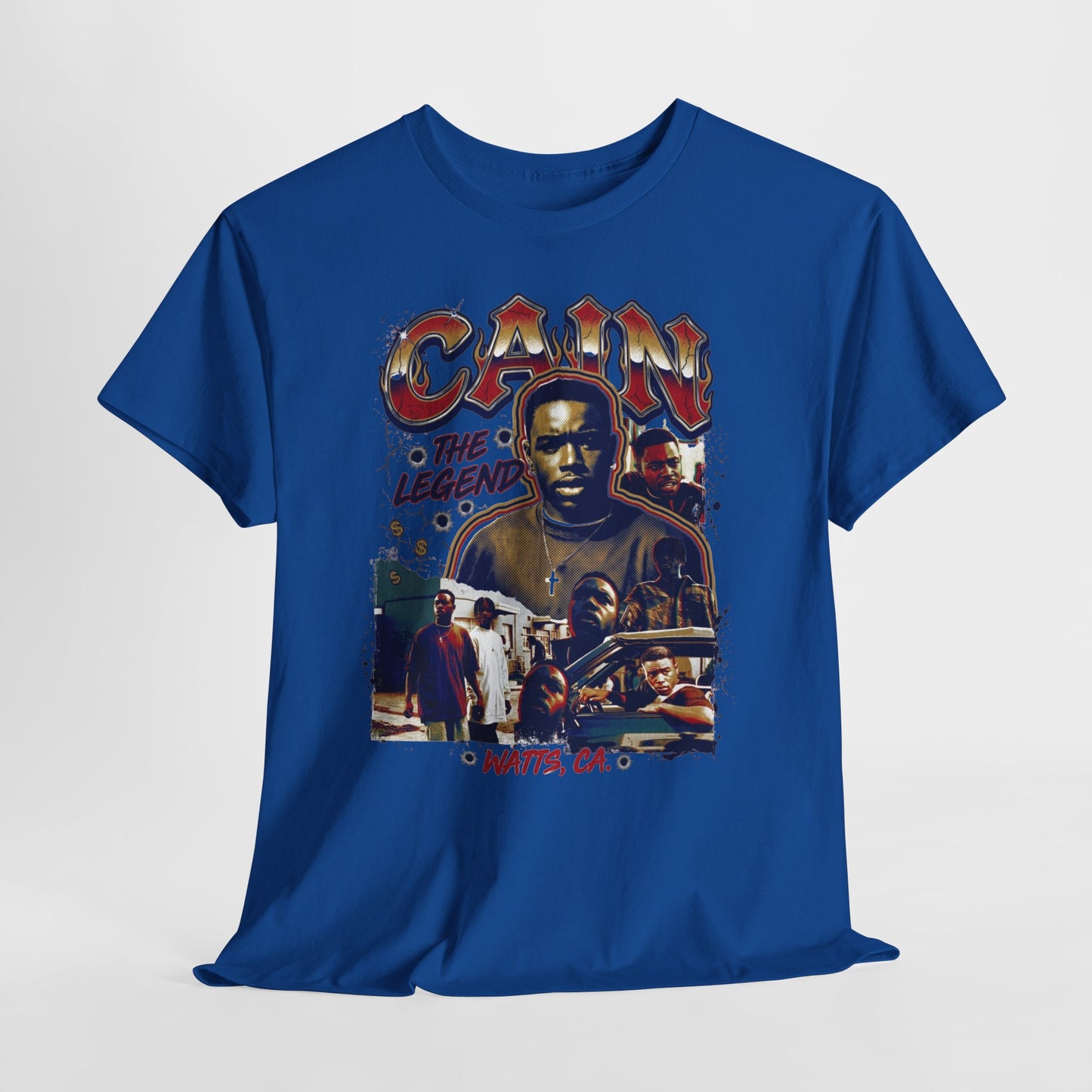 Cain "The Legend" Graphic Tee — Vintage Menace II Society T-Shirt