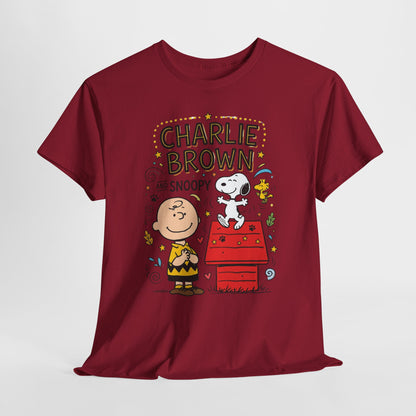 Charlie Brown & Snoopy T-Shirt — Peanuts Classic Graphic Tee