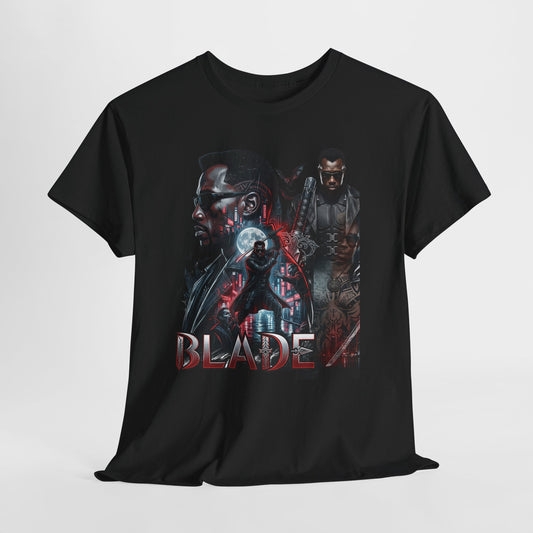 Blade Movie Graphic Tee — Vampire Hunter Retro Poster T-Shirt