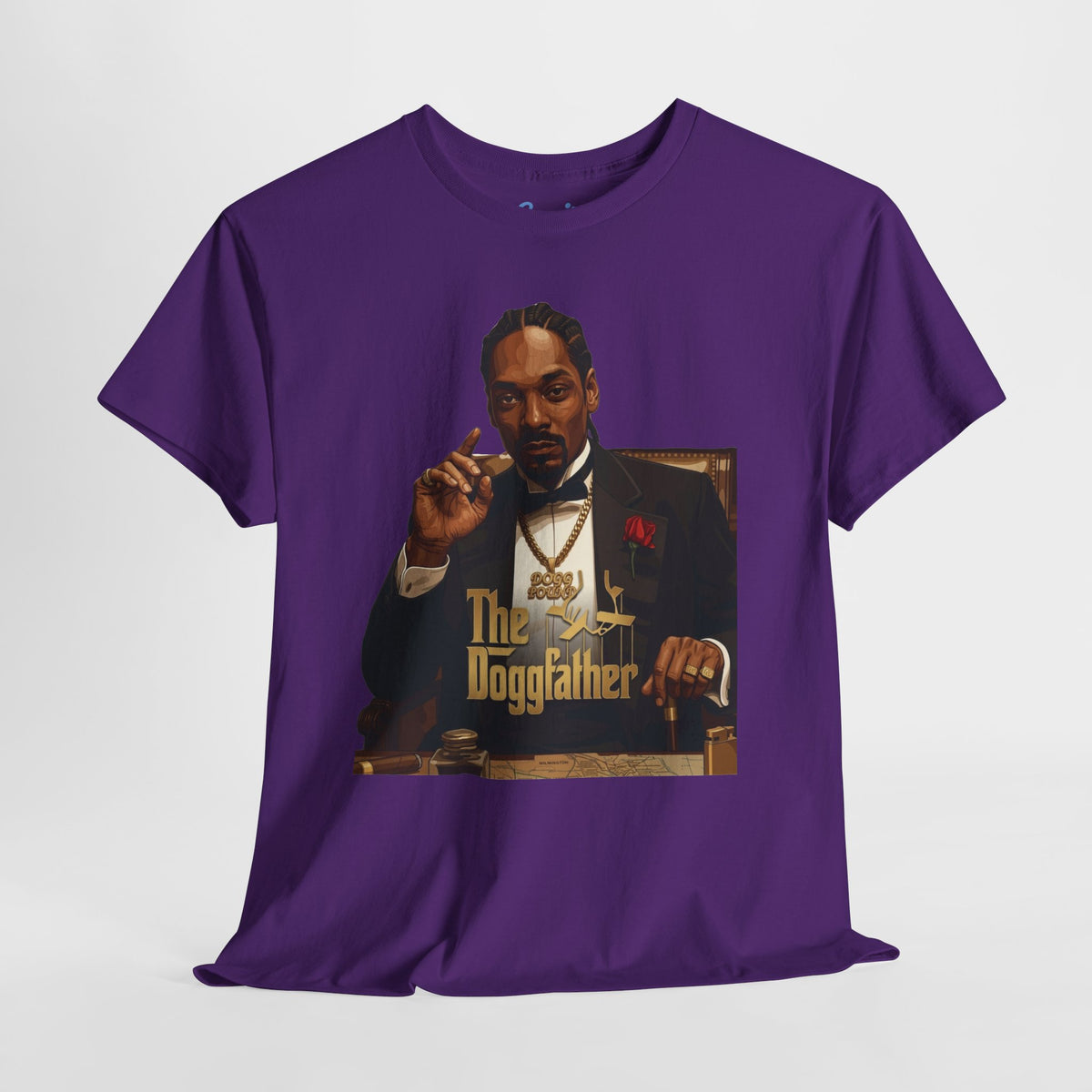 The 'Doggfather' Vintage Mafia-Inspired Rap Tribute Shirt
