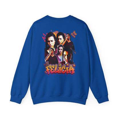 Bye Felicia Vintage Portrait Crewneck Sweatshirt