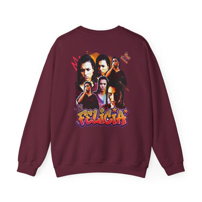 Bye Felicia Vintage Portrait Crewneck Sweatshirt