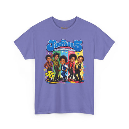 Jackson 5 Retro Graphic Tee — 'The Ultimate Collection' Vintage Band T-Shirt