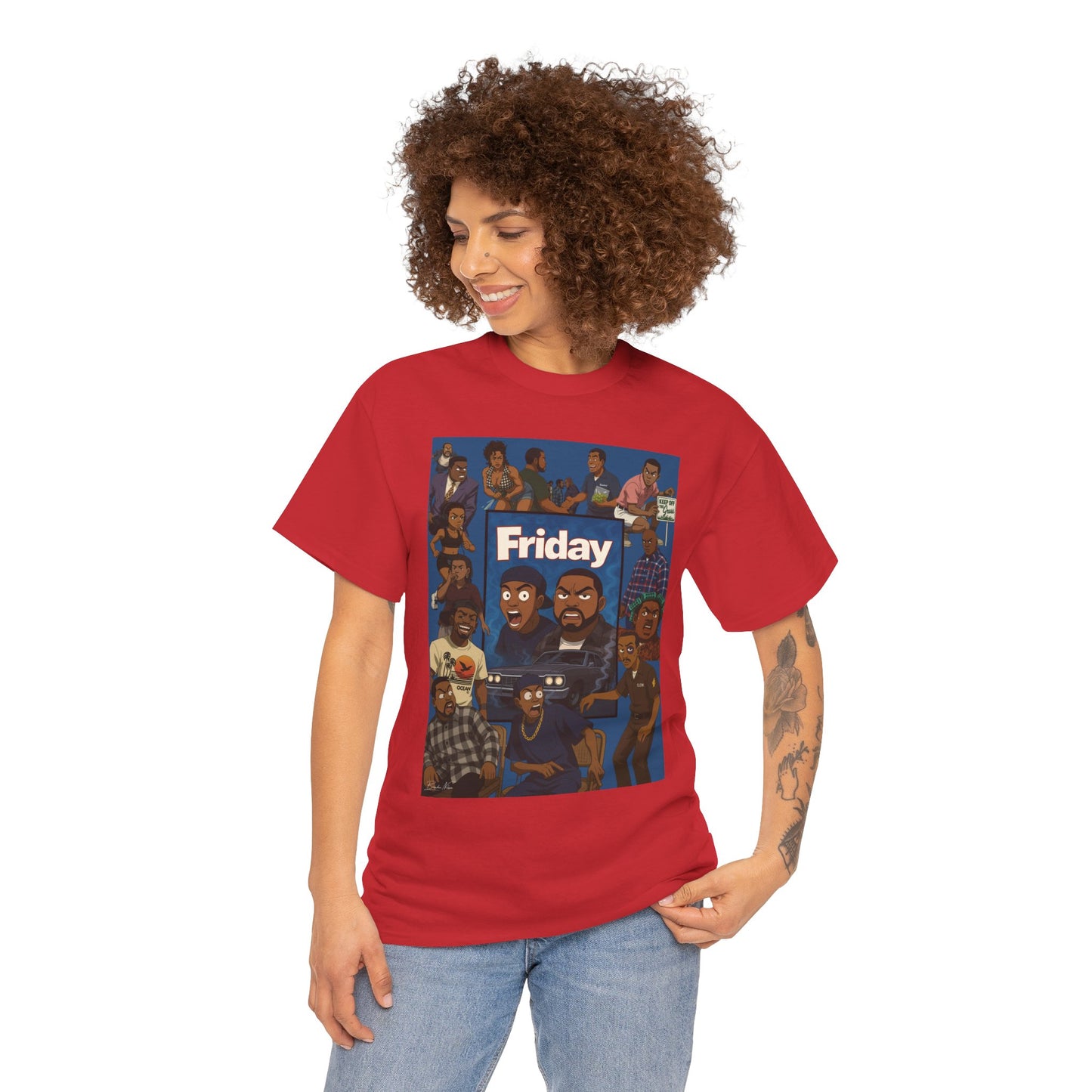 'Friday' Inspired Graphic Unisex Heavy Cotton Tee