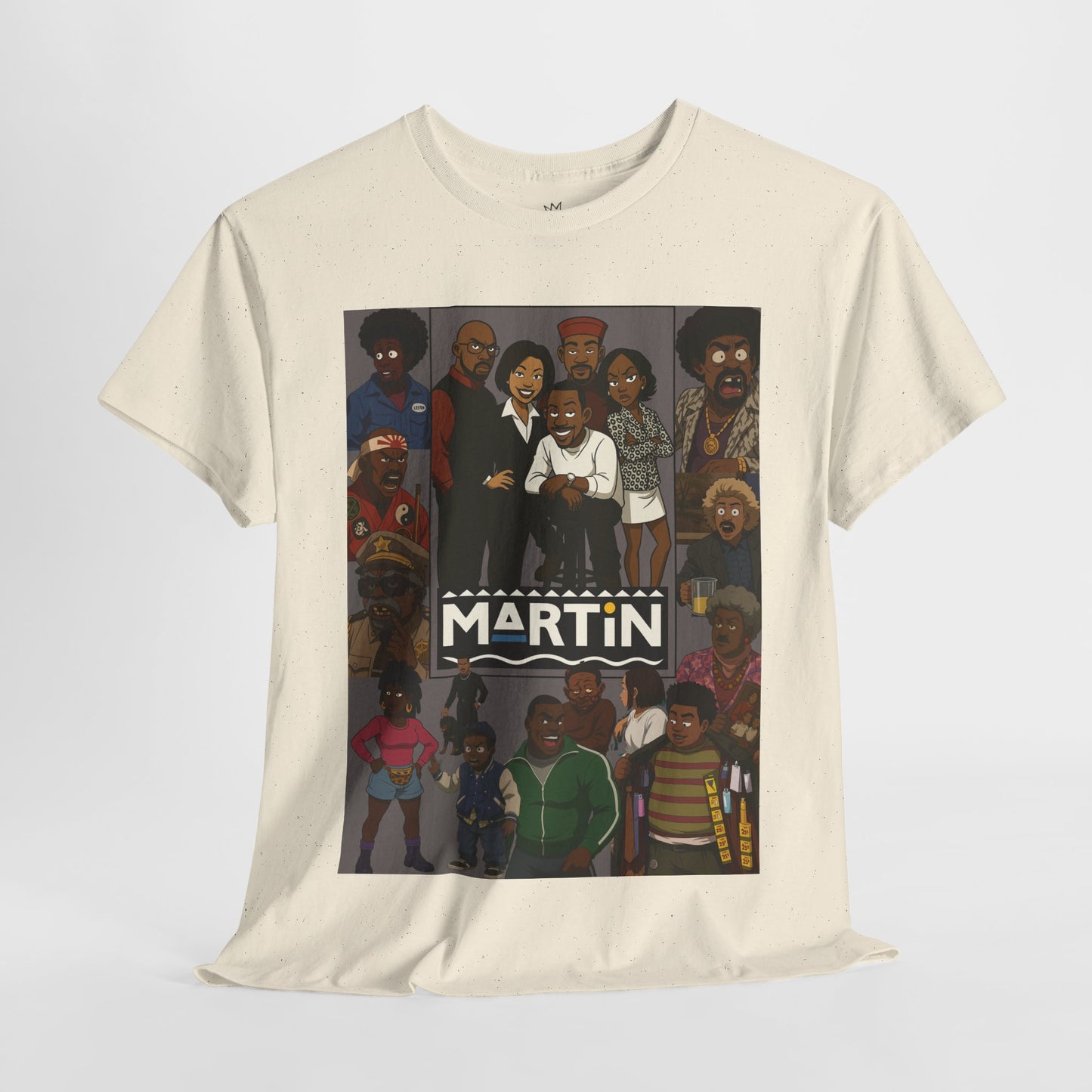 Vintage Martin T-Shirt - Unisex Heavy Cotton Tee for Nostalgic Fans