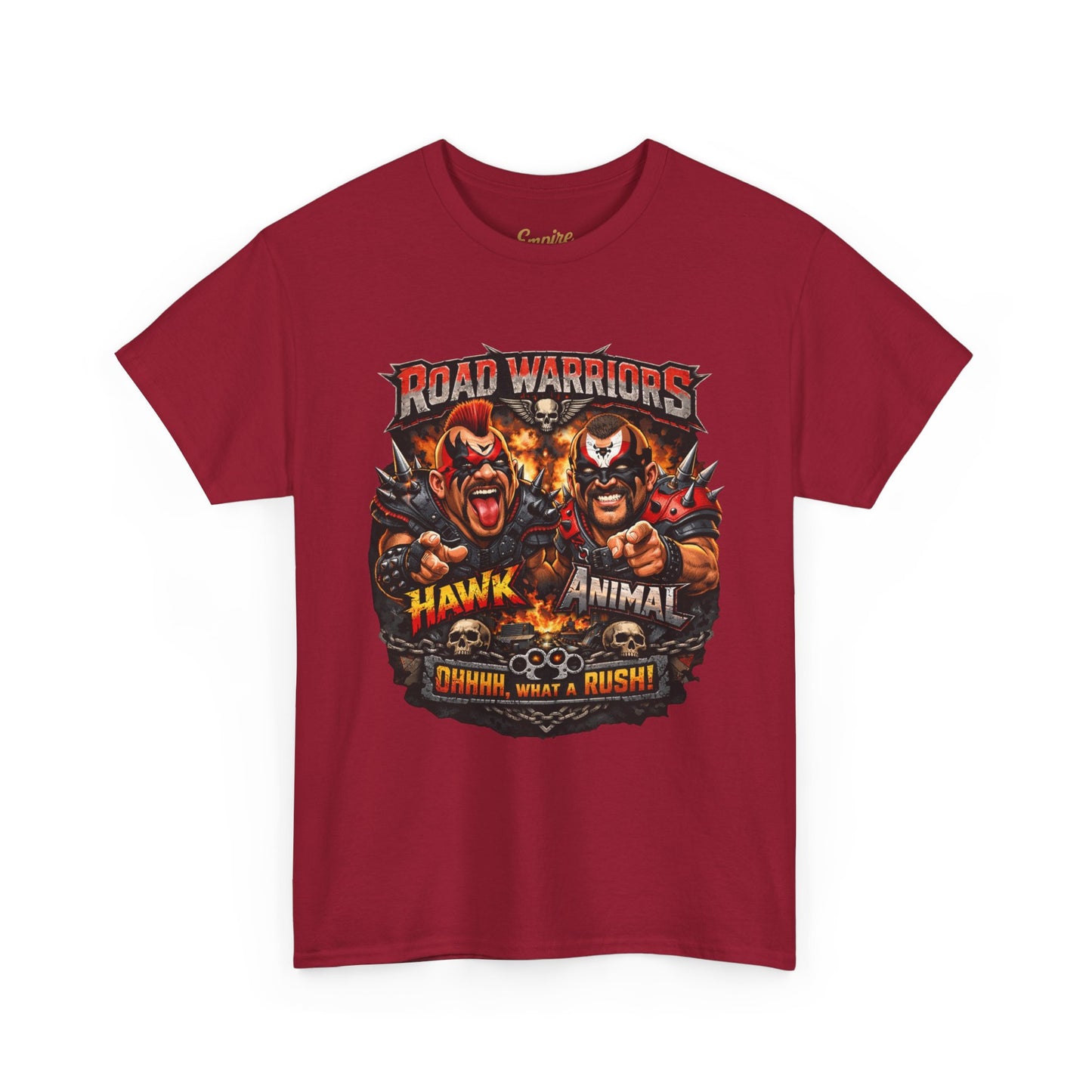 Road Warriors "Hawk & Animal" Vintage Wrestling Tee
